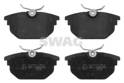 Комплект тормозных колодок, дисковый тормоз SWAG купить